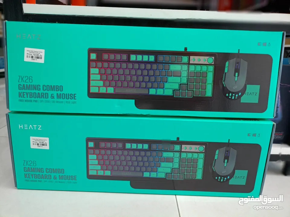 HETAZ ZK26 GAMING COMBO KEYBOARD &MOUSE