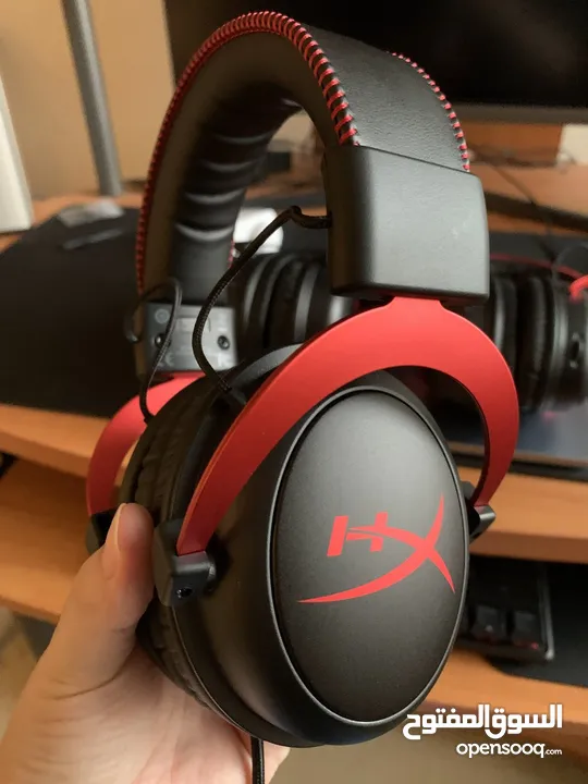 سماعات   7.1 HyperX Cloud II  جديده بسعر مغري  لفتره  محدودة لحق حالك