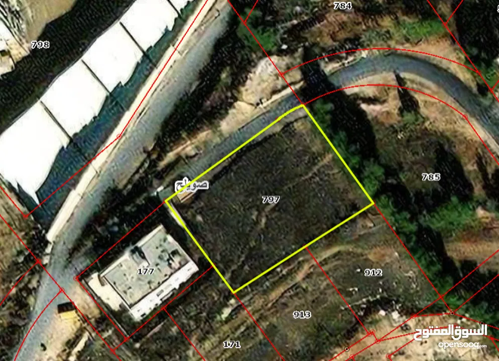 land for sale in Arqoub Khalda 2106sqm ( Property 38554 )-174516097