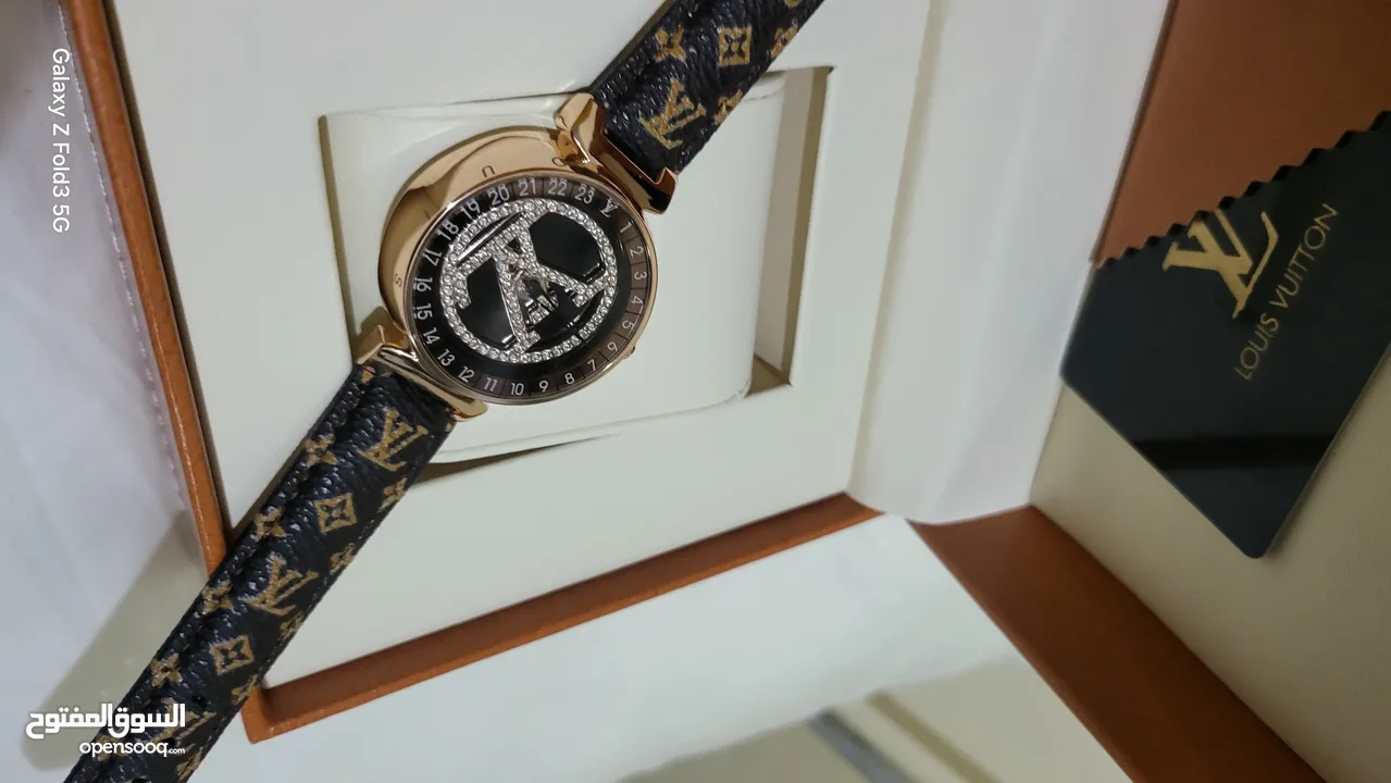 Louis Vuitton watch brand new With box