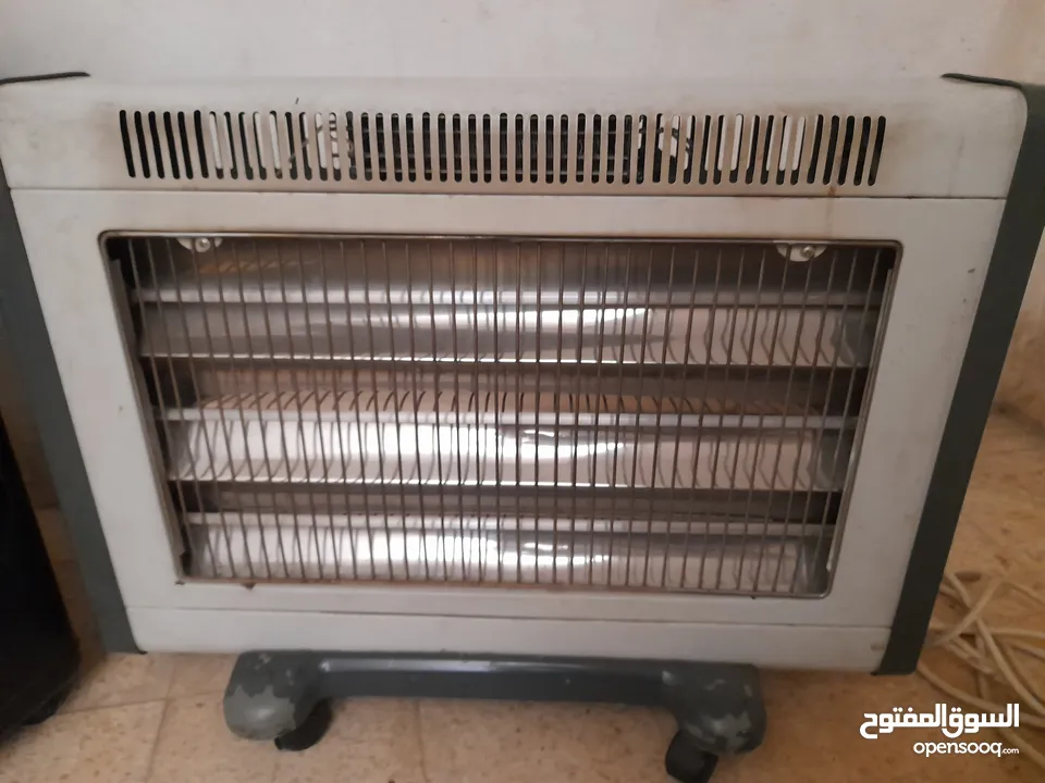 صوبة غاز  3 شعلات+ صوبة كهرباء 4 شعلات