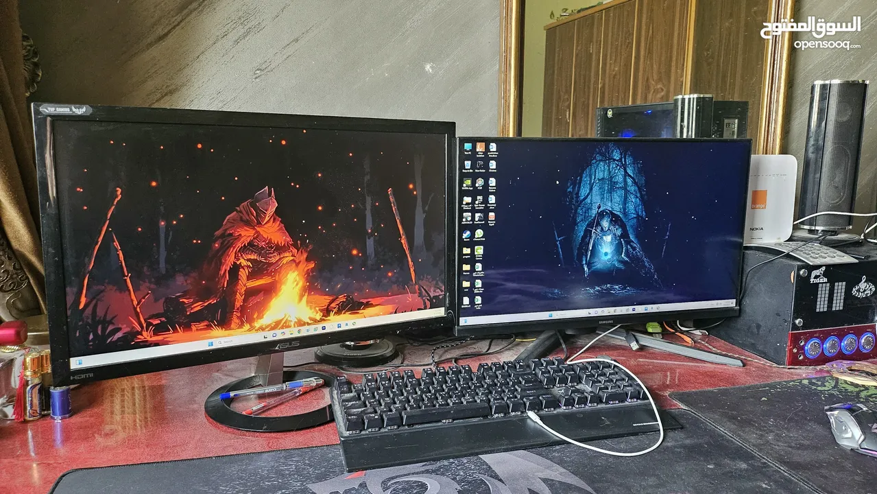 PC Gaming for sale كمبيوتر العاب للبيع بسعر مرتب