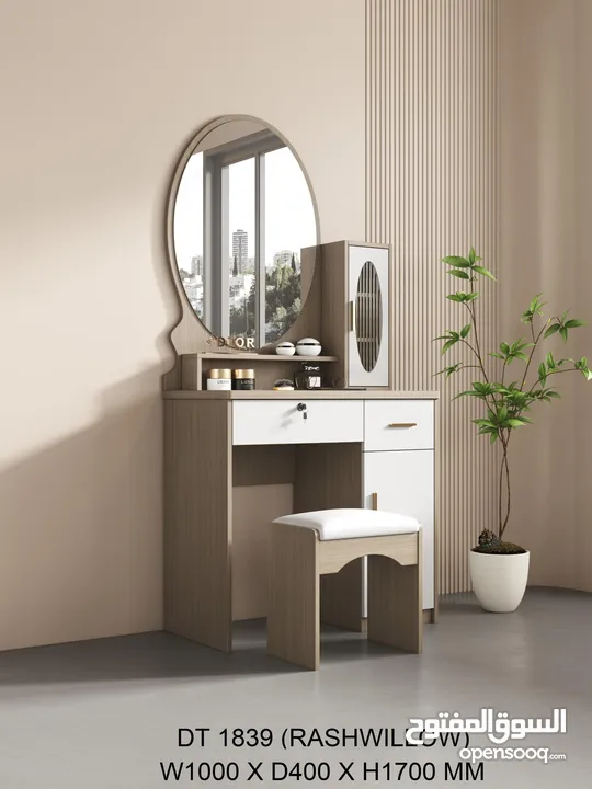 BRAND NEW DRESSING TABLE WITH SMALL CHAIR