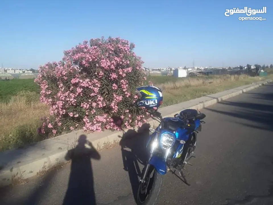 دراجة سوزوكي جيكسر 155 موديل 2021