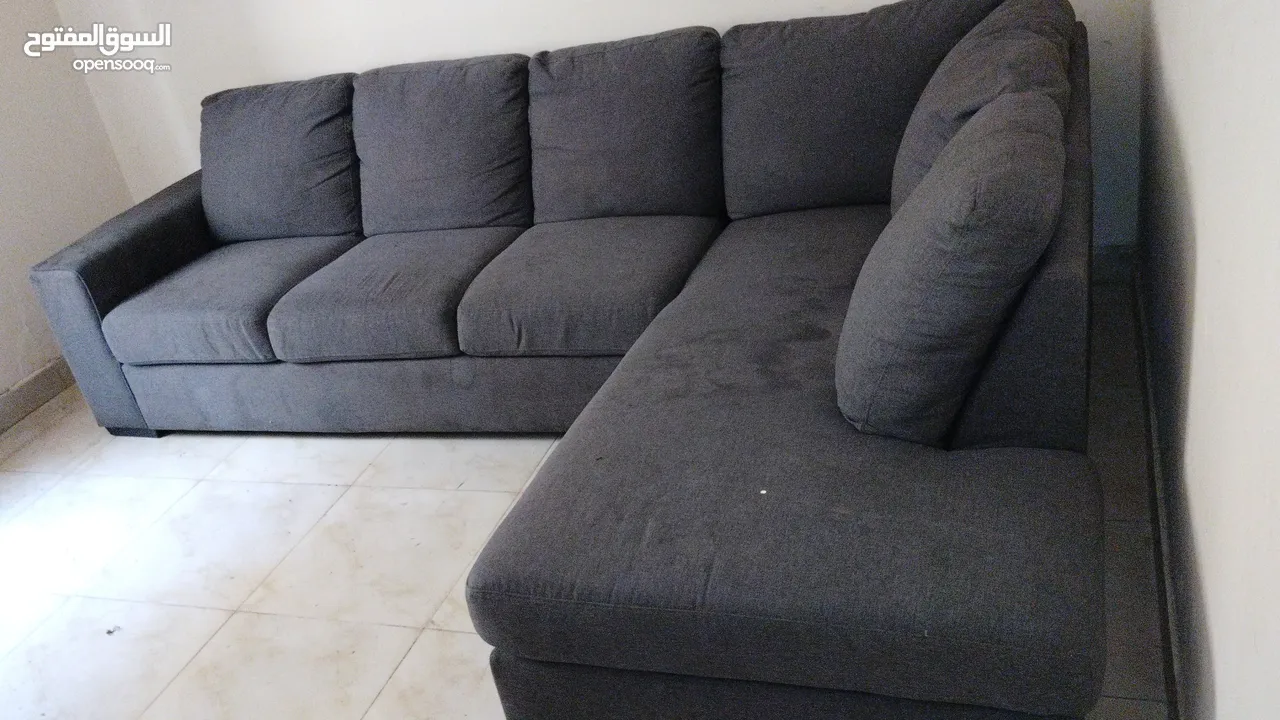 l shaped sofa location Sharjah rola area