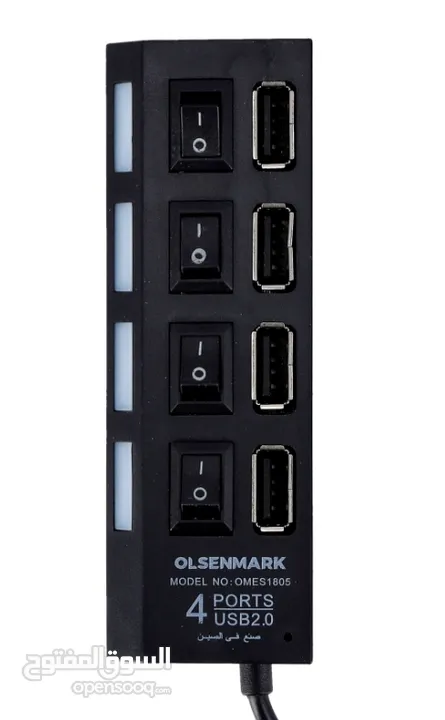 أولسنمارك، 4 منافذ USB 2.0 سوبر هاب، OMES1805 (500 جيجابايت)