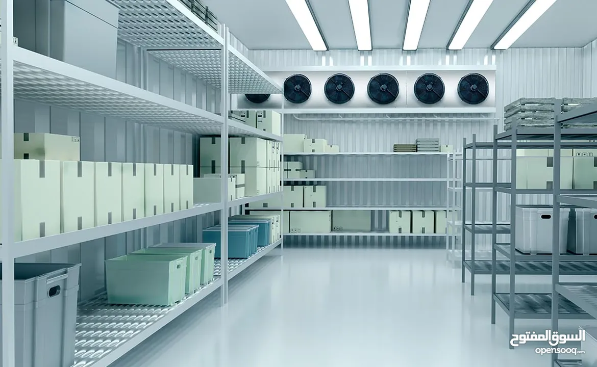 cold storage، cold room and refrigerator