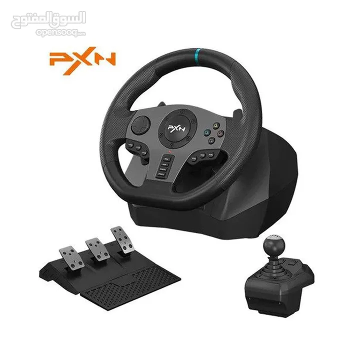PXN V9 PC Racing Wheel ستيرنج لفة كاملة جير عادي مع توصيل مجاني