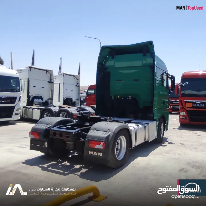 متوفر للتسليم في الاردن MAN TGX 18.500 4X2 BLS- 2020