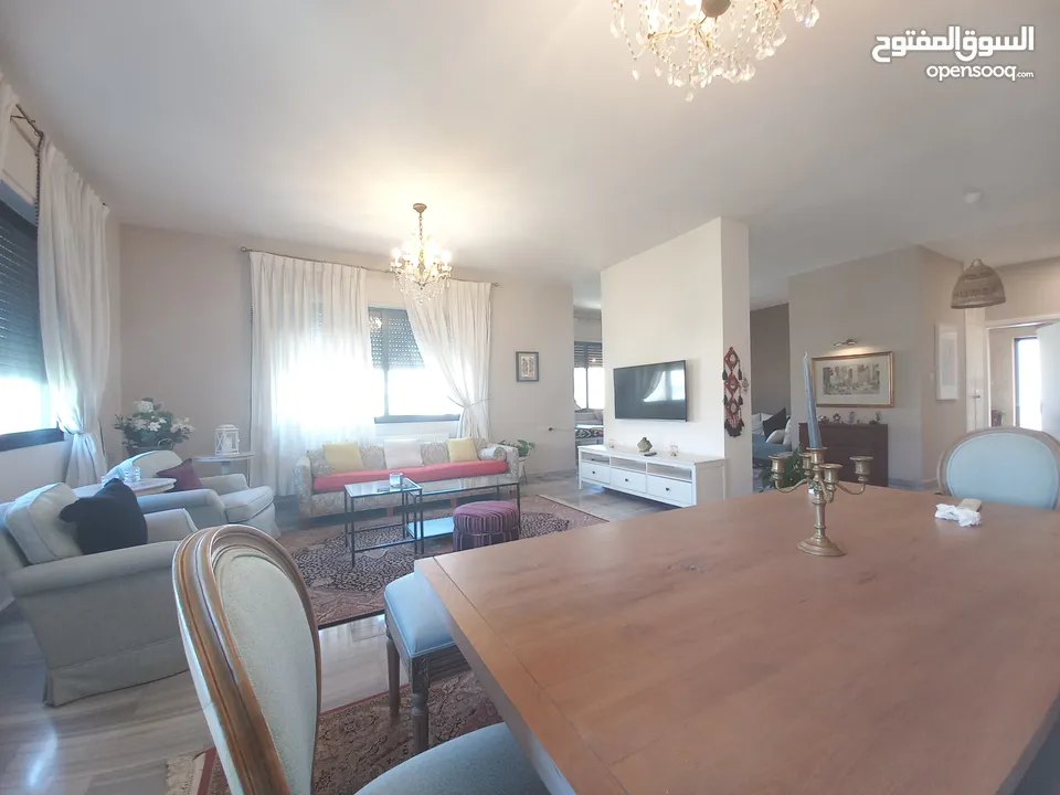 شقة مع روف مفروشة للايجار في الرابية  ( Property 34158 )-174867630