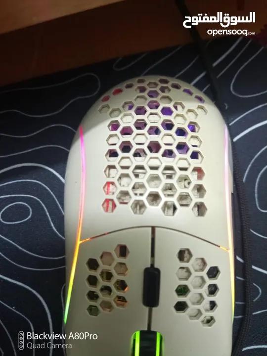 ماوس Glorious Model D سلكي – حالة ممتازة للألعاب   Glorious Model D Wired Gaming Mouse – Excellent