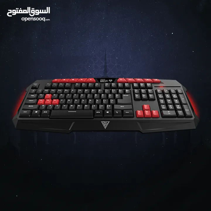 GAMDIAS V2 2 IN 1 Gaming Combo - ماوس و كيبورد جيمينج من جامدياس !