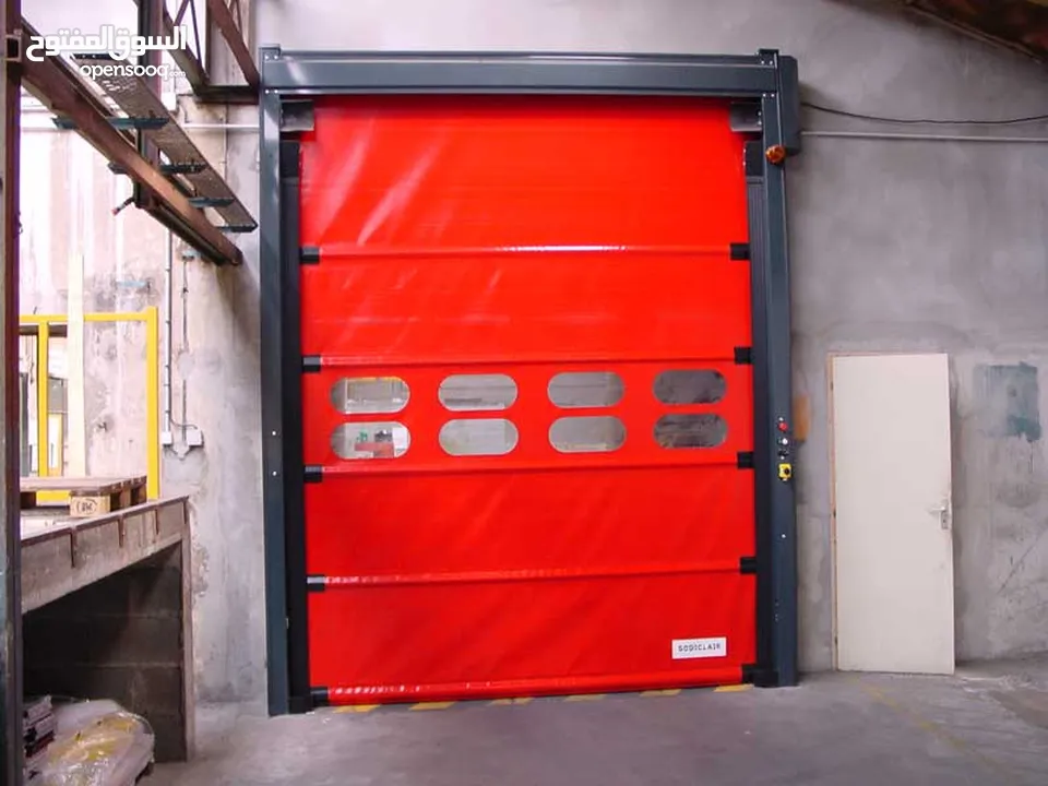 Fast Action Industrial Doors , High Speed Doors , Rapid Doors in Oman