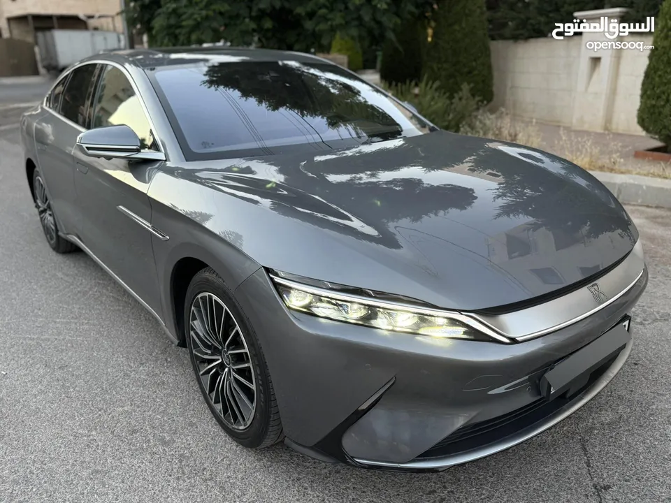 BYD Han luxury model 2021 Autoscore (A) بحالة الوكالة فحص كامل سيارة ملوكية