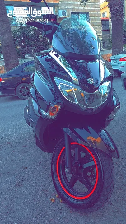 سوزوكي بيرجمان 125cc بحال الوكالة