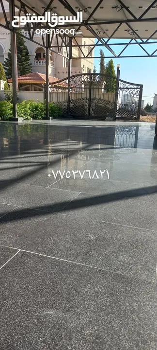 جلي وتلميع لبلاط والرخام