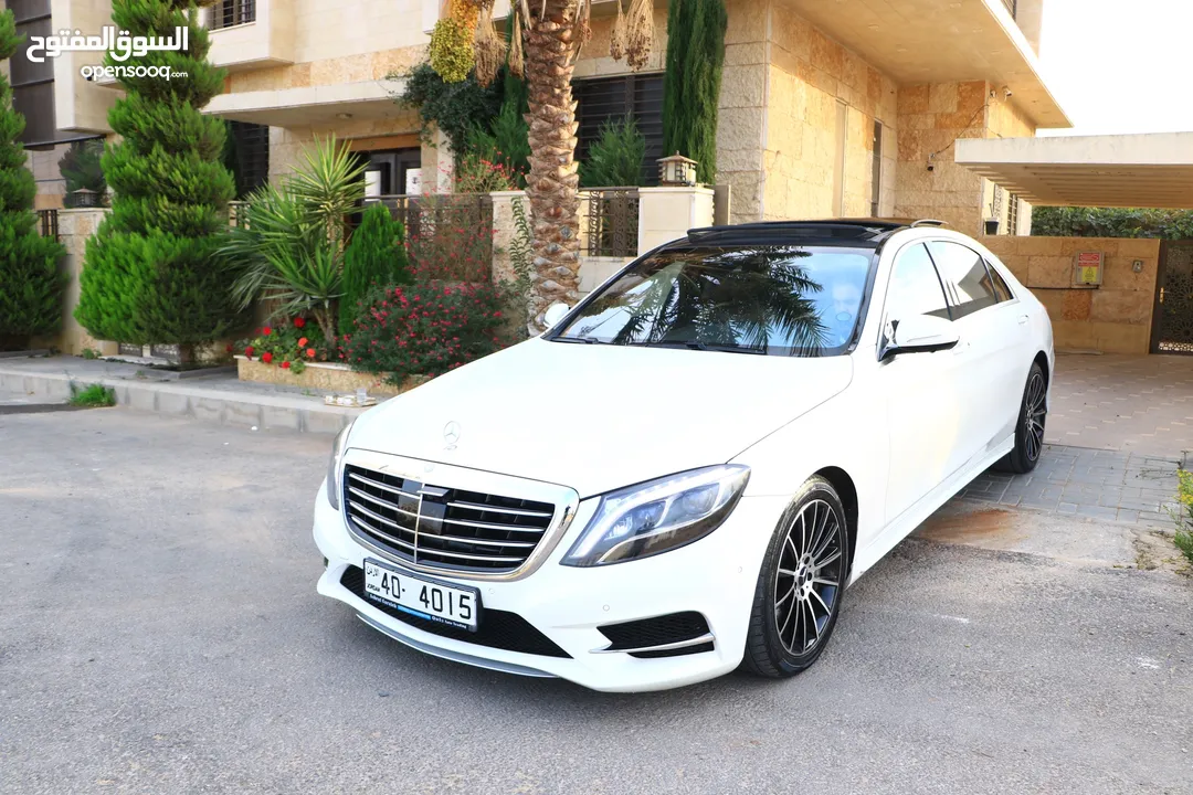 مرسيدس s350 2014 بنزين بحالة الوكاله