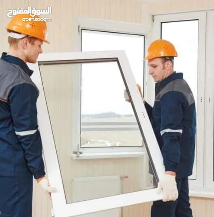 صيانة الالمنيوم و الابجورات صيانة المناخل صيانة شبابيك و ابواب ورشة الالمنيوم  الابجورات متنقلة