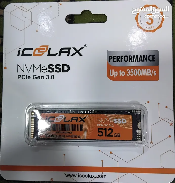256GB COOLAX M.2 NVME 3D NAND 45X SPEED DESKTOP - LAPTOP GAMING SSD