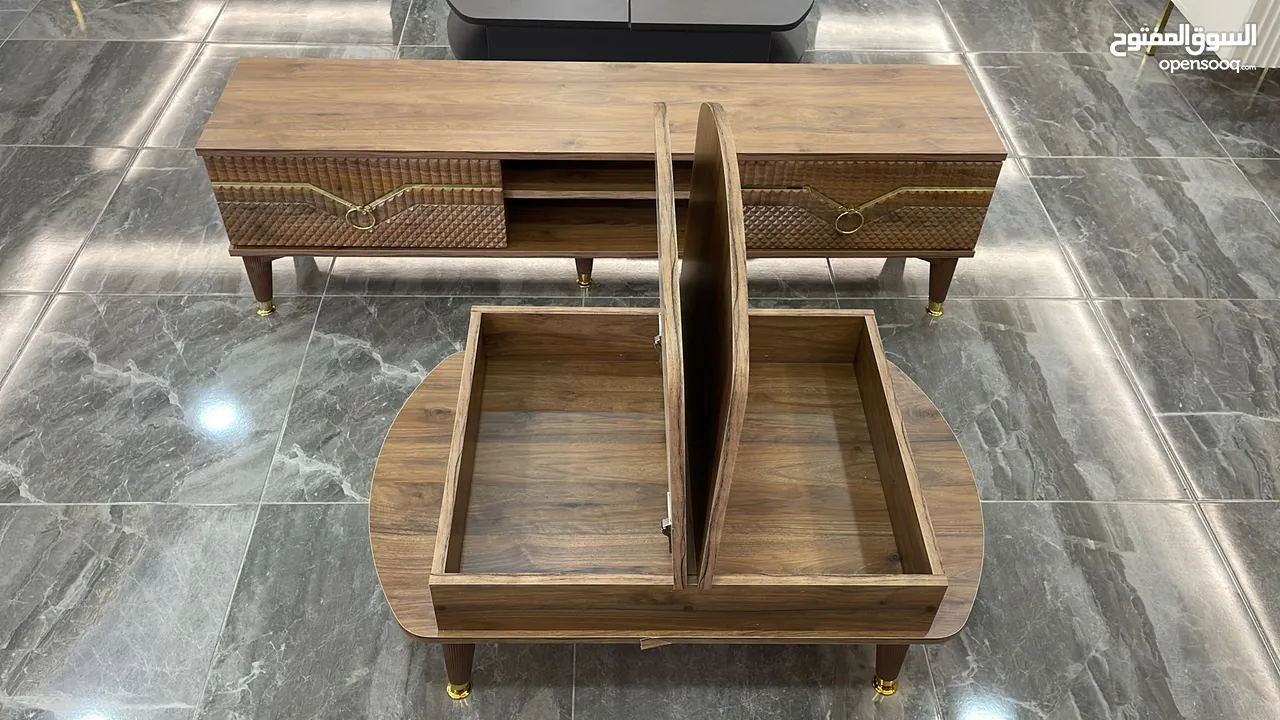 Tv stand with center table