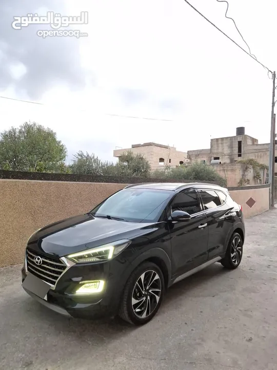 هونداي توسسان دييزل 2000 تيربو 184 حصان لون اسود فل اضافات بدون فتحه
