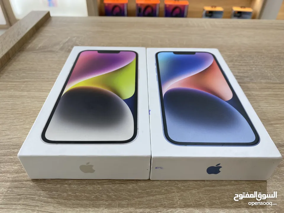 متجر yellow apple ايفون 14-128جيجا جديد مكفول 12 شهر من شركة ابل