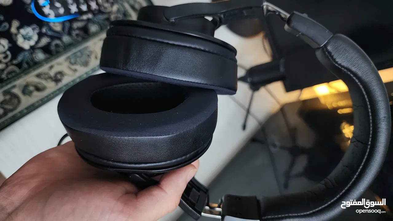 سماعات احترافيه Audio Technica m20x أقل من نص سعرها جديد مع او بدون  مايك
