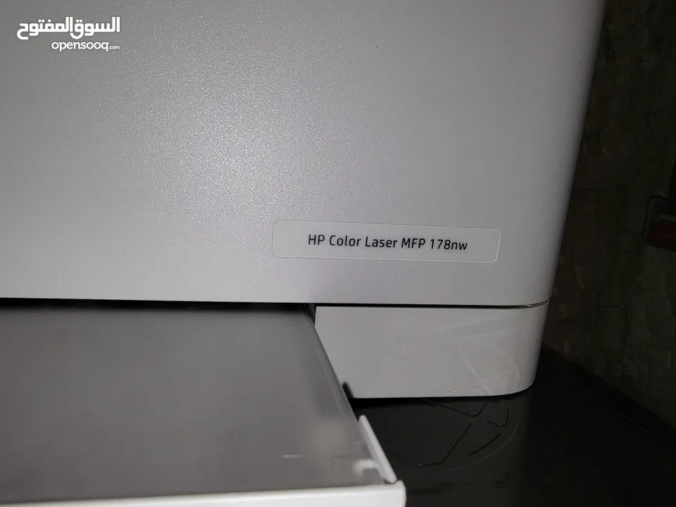 hp color laser mfp 178nw Printer  طابعة اتش بي  بحالة الوكاله بأقل من نصف السعر بداعي السفر