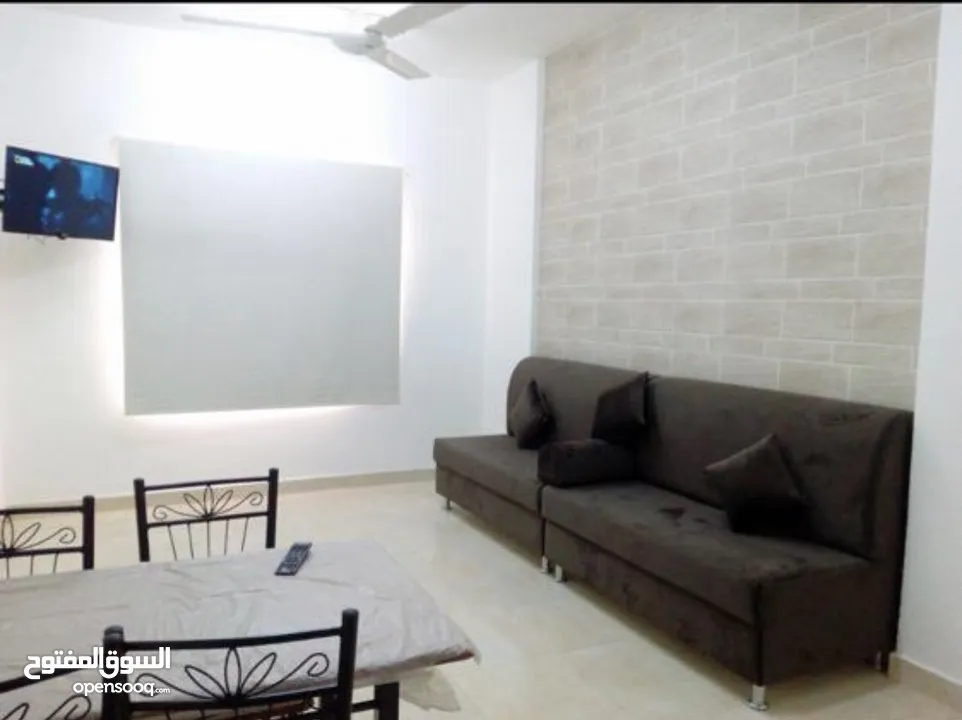 Flats for rent with furniture near muscat mall