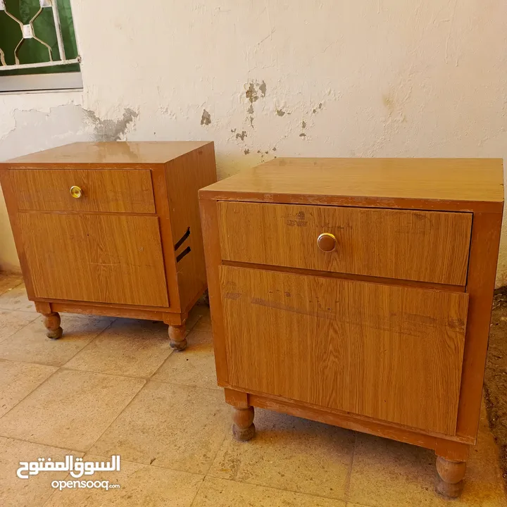 غرفة نوم كامله بحاله جيده