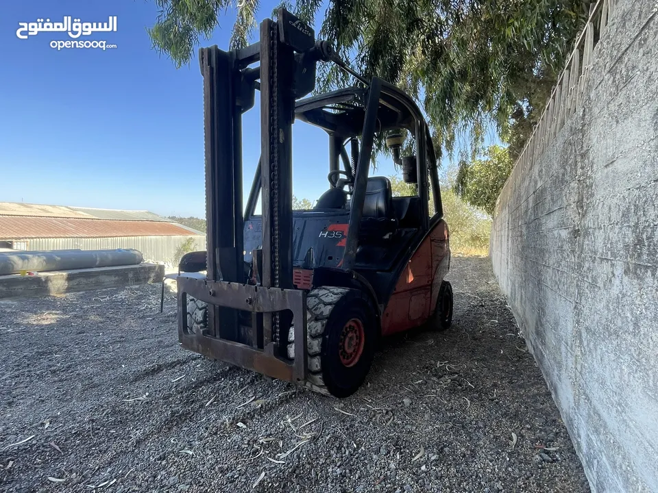 Linde forklift   H3.5 ton