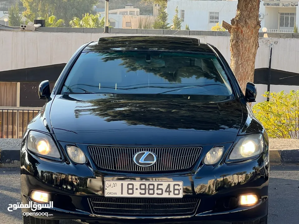 لكزس GS450 موديل 2007 فل كامل موصفات vip بحالة الوكاله بسعر مميز