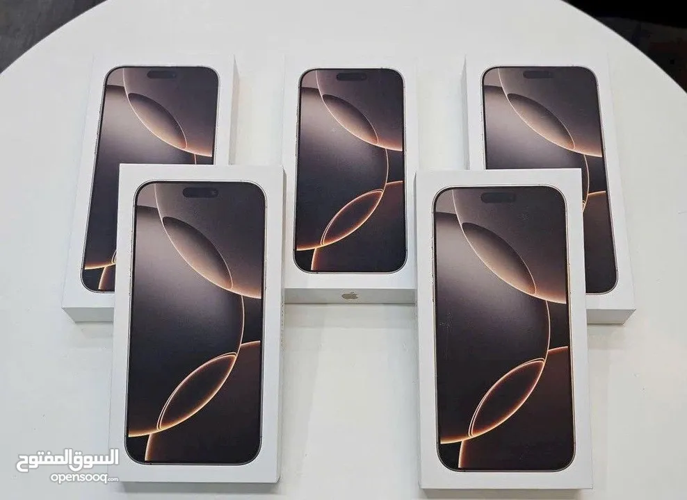 Iphone 16 Pro Max // ايفون 16 برو ماكس جديد كفالة الشرق الاوسط جميع الالوان  افضل سعر
