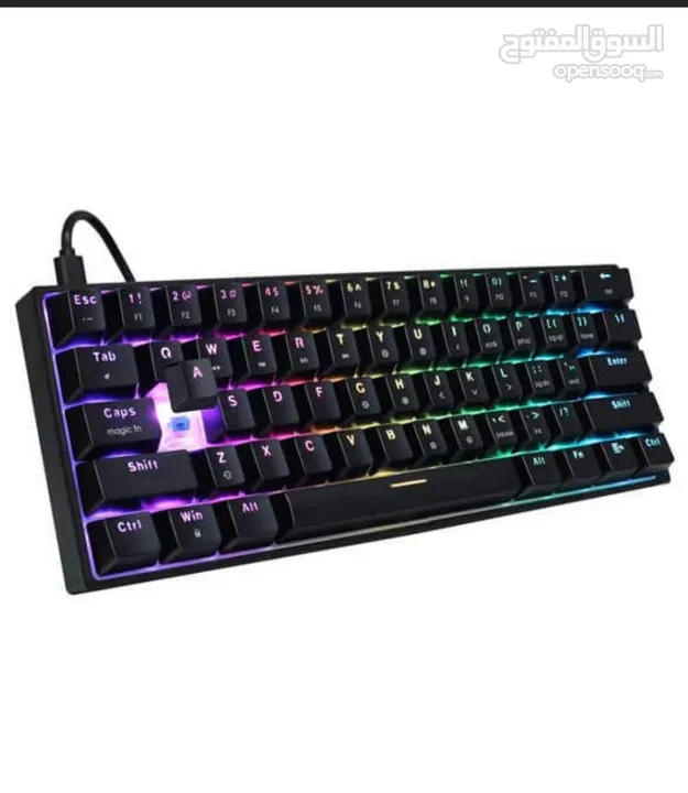 FANTECH MAXFIT61 mechanical gaming keyboard (red switch)