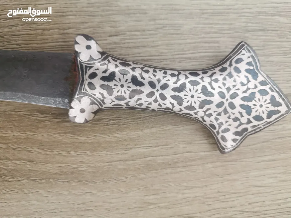 خنجر دمشقي مكحل فضه