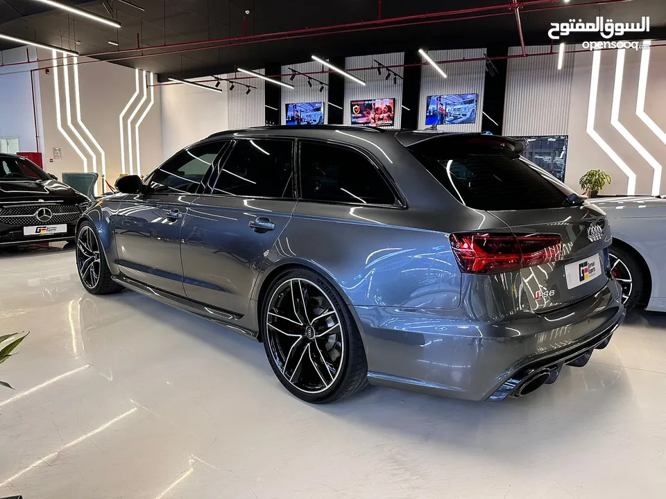 2016 Audi RS6 Station Wagon /GCC/ All Service History at ALNABOODA