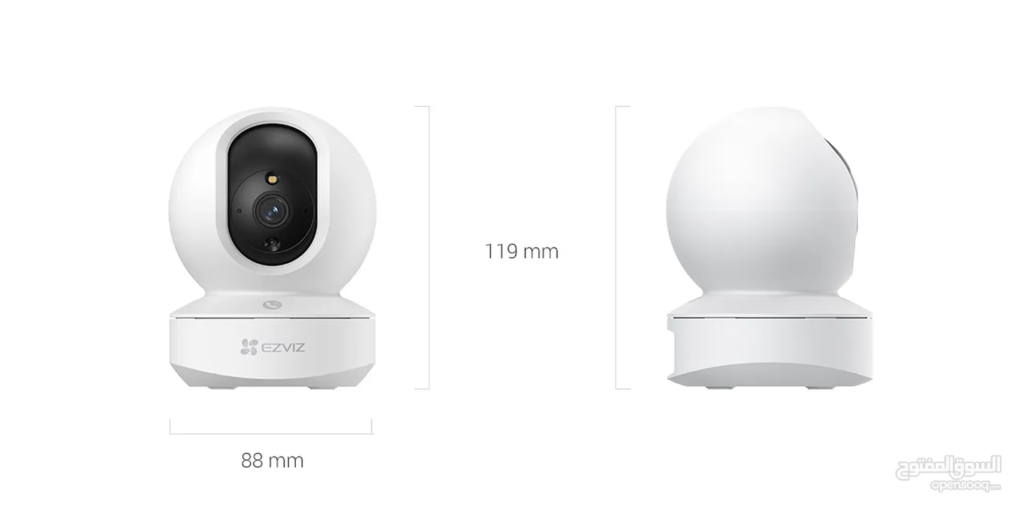 كاميرا مراقبة واي فاي ازفيز عالية الدقة  EZVIZ TY1  Camera 1080FHD Smart AI Detection