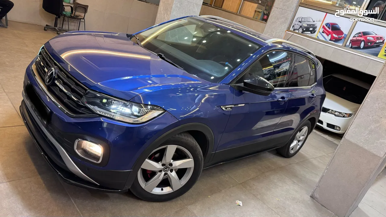 فولكس فاجن T-cross موديل 2021 للبيع  دفعة وشيكات شخصية بدون بنوك ولا كفلاء
