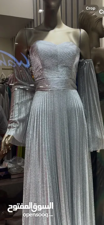 فستان سهرة لبسة واحدة
