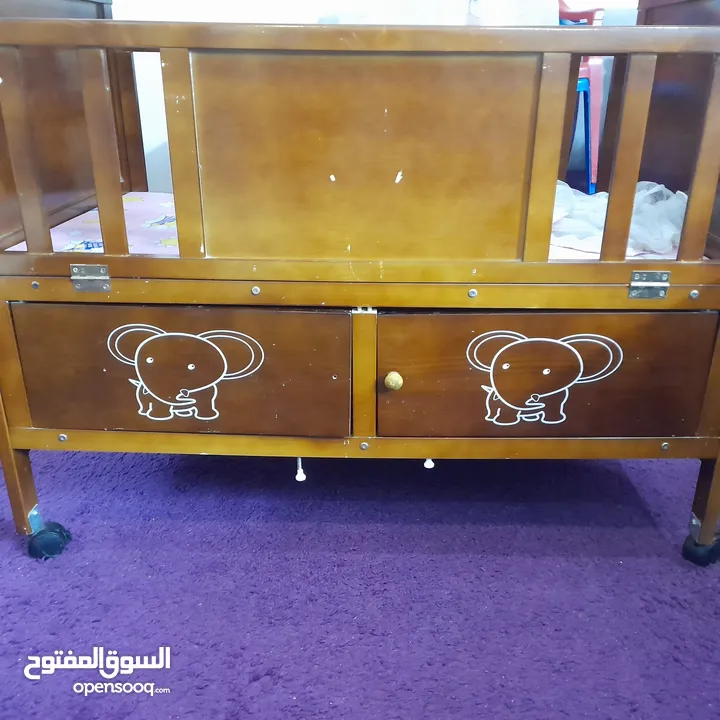 سرير بيبي للاطفال بسعر طري