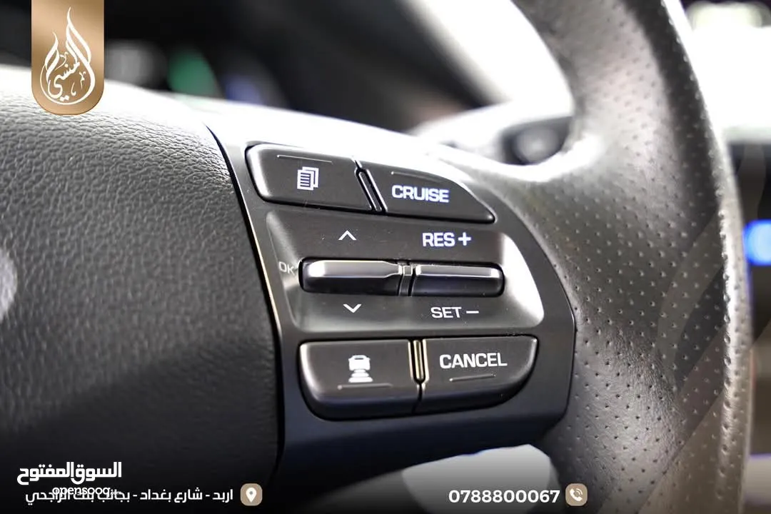 هيونداي ايونك Q 2020 وارد كوري فل كامل اعلى صنف مع فتحه فحص كامل بدون ملاحظات بحالة الوكاله