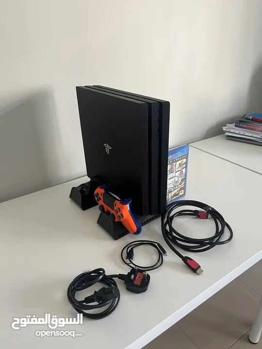 PlayStation 4 Pro used GTA 5 PlayStation Stand Cables