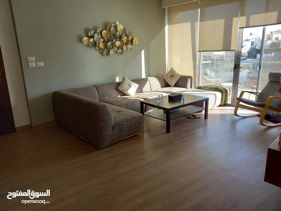 شقة روف غرفتين نوم في عبدون ( Property 37602 ) سنوي فقط