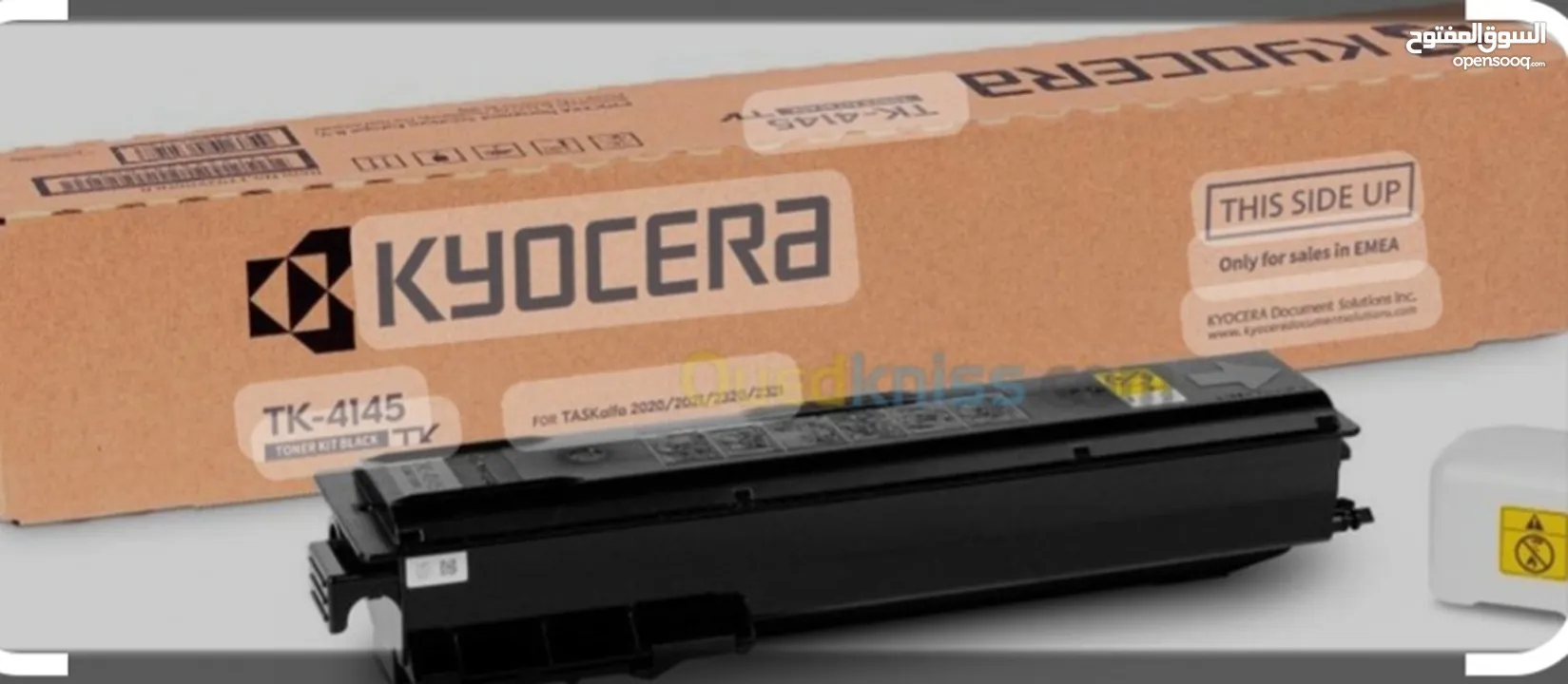 محبرة طابعة كيوسيرا ALL  KYOCERA  toner Cartidges عرض خاص لون أسود ،جودة عالية وأصلي ،يطبع 1500ورقة