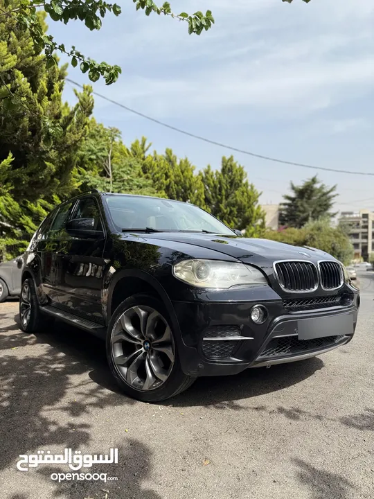 BMW X5 موديل 2013 – نظيفة جداً  7 جيد  5 مقاعد  لا يوجد اي ملاحظات