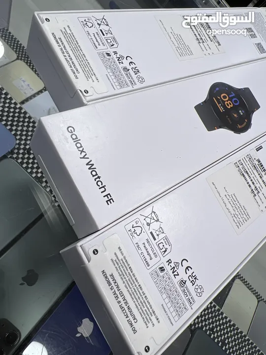 Samsung Watch FE (2024) ساعة سامسونج واتش قياس 40مم متوفرة باللون الاسود و الزهري و الازرق جديدة