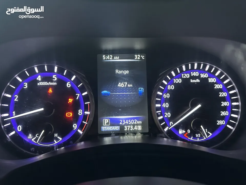 انفنتي q50s خليجي 6 سلندر 3.7 للبيع