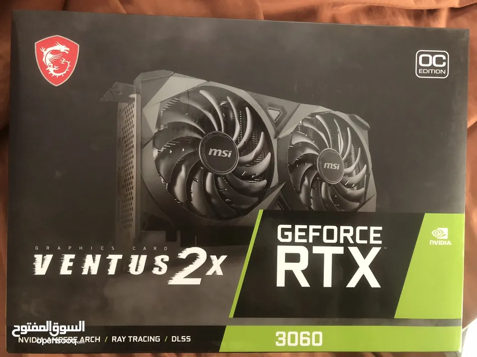 RTX 3060 12GB Msi ventus 2x