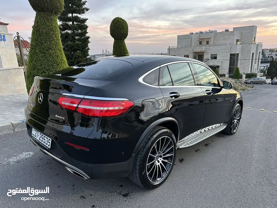 مرسيدس Glc 350e coupe 2019 وارد الشركة غرغور في حالة الوكالة وكفالة البطارية من الشركة لحد الآن