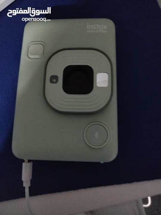 Hybrid Instax mini liplay camera in matcha green fujifilm